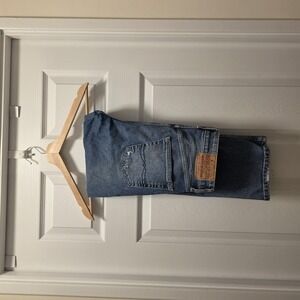 Lucky Jeans - Lightly-distressed Blue Jeans